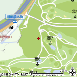 滋賀県大津市瀬田橋本町周辺の地図