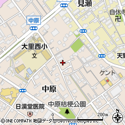 静岡県静岡市駿河区中原380-2周辺の地図