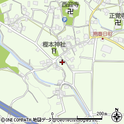 京都府京都市西京区大原野南春日町867周辺の地図