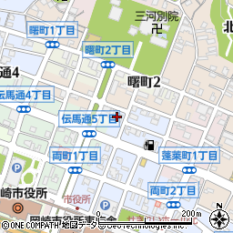 ユーハウス第３岡崎周辺の地図