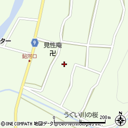 滋賀県甲賀市土山町鮎河1029周辺の地図