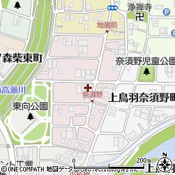 京都府京都市南区上鳥羽西浦町400周辺の地図