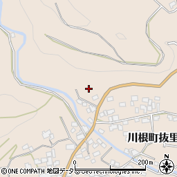 静岡県島田市川根町抜里927周辺の地図
