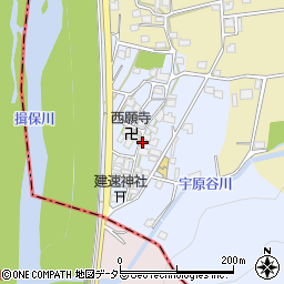 兵庫県宍粟市山崎町下宇原111周辺の地図