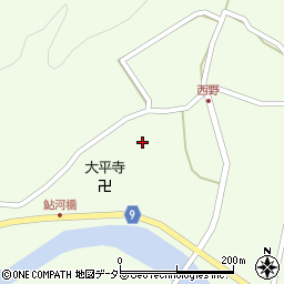 滋賀県甲賀市土山町鮎河1656周辺の地図