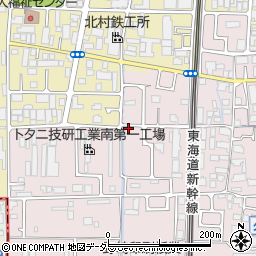 京都府京都市南区久世殿城町120周辺の地図