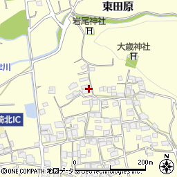 兵庫県神崎郡福崎町東田原31-2周辺の地図