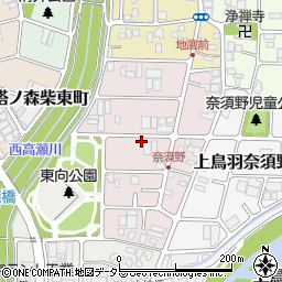 京都府京都市南区上鳥羽西浦町395周辺の地図