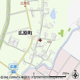 兵庫県加西市広原町343周辺の地図