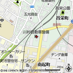 川村自動車整備周辺の地図