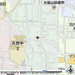 京都府京都市南区久世大藪町188周辺の地図