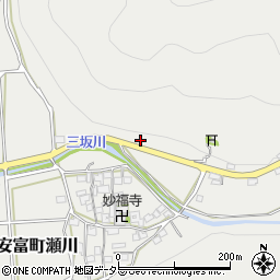 兵庫県姫路市安富町瀬川500周辺の地図