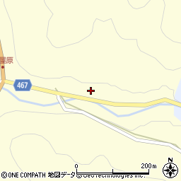 広島県庄原市比和町木屋原603周辺の地図