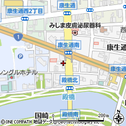 日新火災海上保険株式会社　三河支店周辺の地図