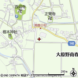 京都府京都市西京区大原野南春日町1933周辺の地図