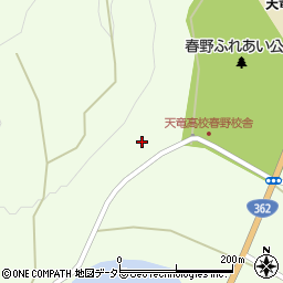 静岡県浜松市天竜区春野町領家647周辺の地図