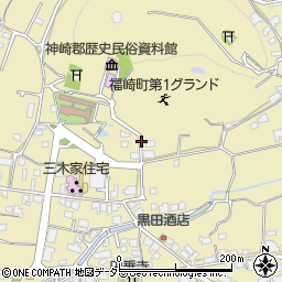 兵庫県神崎郡福崎町西田原周辺の地図