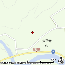 滋賀県甲賀市土山町鮎河1614周辺の地図