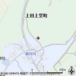 滋賀県大津市上田上堂町周辺の地図