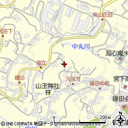 静岡県伊東市鎌田452-8周辺の地図