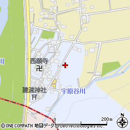 兵庫県宍粟市山崎町下宇原146-1周辺の地図