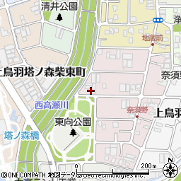 京都府京都市南区上鳥羽西浦町435周辺の地図