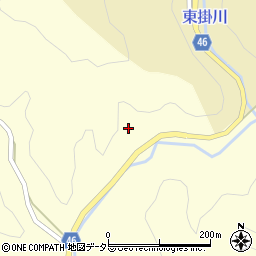 京都府亀岡市東別院町東掛（下渋谷）周辺の地図