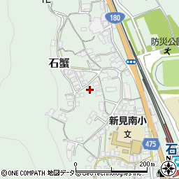 岡山県新見市石蟹501周辺の地図