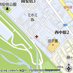 静岡市上下水道局周辺の地図