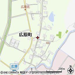 兵庫県加西市広原町458周辺の地図