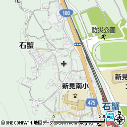 岡山県新見市石蟹492周辺の地図