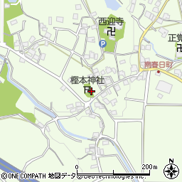 京都府京都市西京区大原野南春日町813周辺の地図