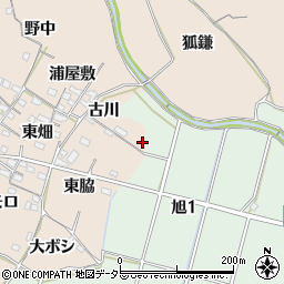 愛知県知多市日長古川33周辺の地図