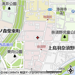 京都府京都市南区上鳥羽西浦町427周辺の地図
