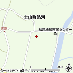 滋賀県甲賀市土山町鮎河1971周辺の地図