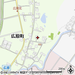兵庫県加西市広原町352周辺の地図