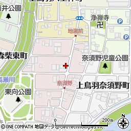 京都府京都市南区上鳥羽西浦町424周辺の地図