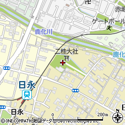 大宮神明社周辺の地図