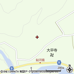 滋賀県甲賀市土山町鮎河1616周辺の地図