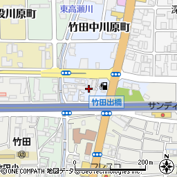 京都府京都市伏見区竹田中川原町58-10周辺の地図