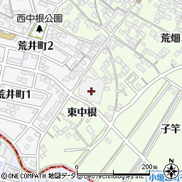 愛知県刈谷市小垣江町東中根14-2周辺の地図