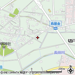 愛知県安城市箕輪町切戸周辺の地図