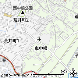 愛知県刈谷市小垣江町東中根14周辺の地図