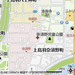 京都府京都市南区上鳥羽西浦町244周辺の地図