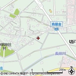 愛知県安城市箕輪町（切戸）周辺の地図