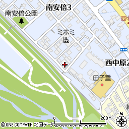 関東管区警察局静岡県通信部資材倉庫周辺の地図