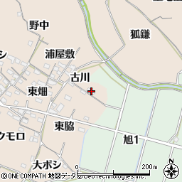 愛知県知多市日長古川28周辺の地図