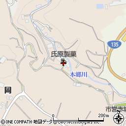 氏原製菓周辺の地図