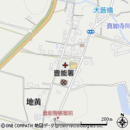 大阪府豊能郡能勢町地黄1197周辺の地図