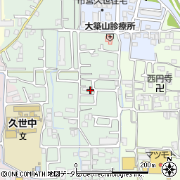 京都府京都市南区久世大藪町205周辺の地図